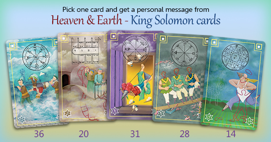Sample reading 5 cards D Eng Sm